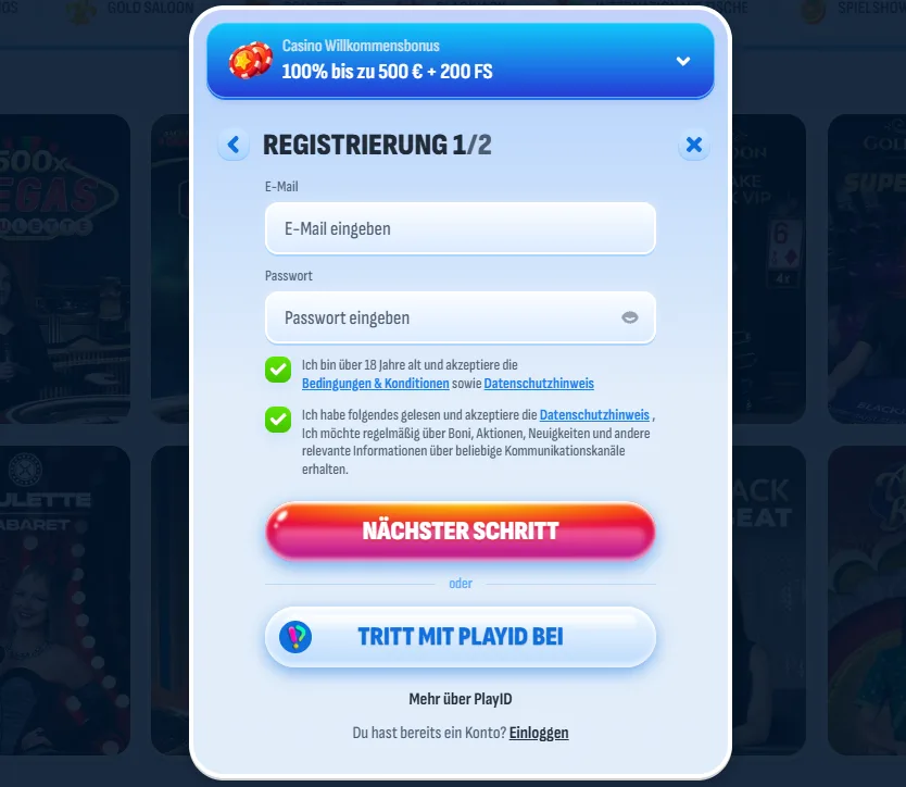Nomini Casino Anmelden